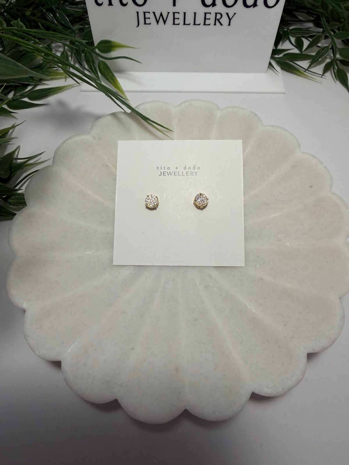 Sparkly Stud Earrings