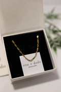 Gold Twisted Chain Necklace