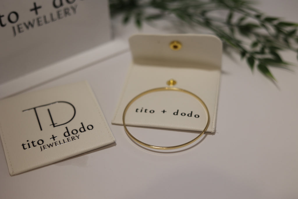 Gold Bangle Bracelet