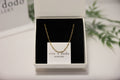 Gold Paperclip Chain Necklace