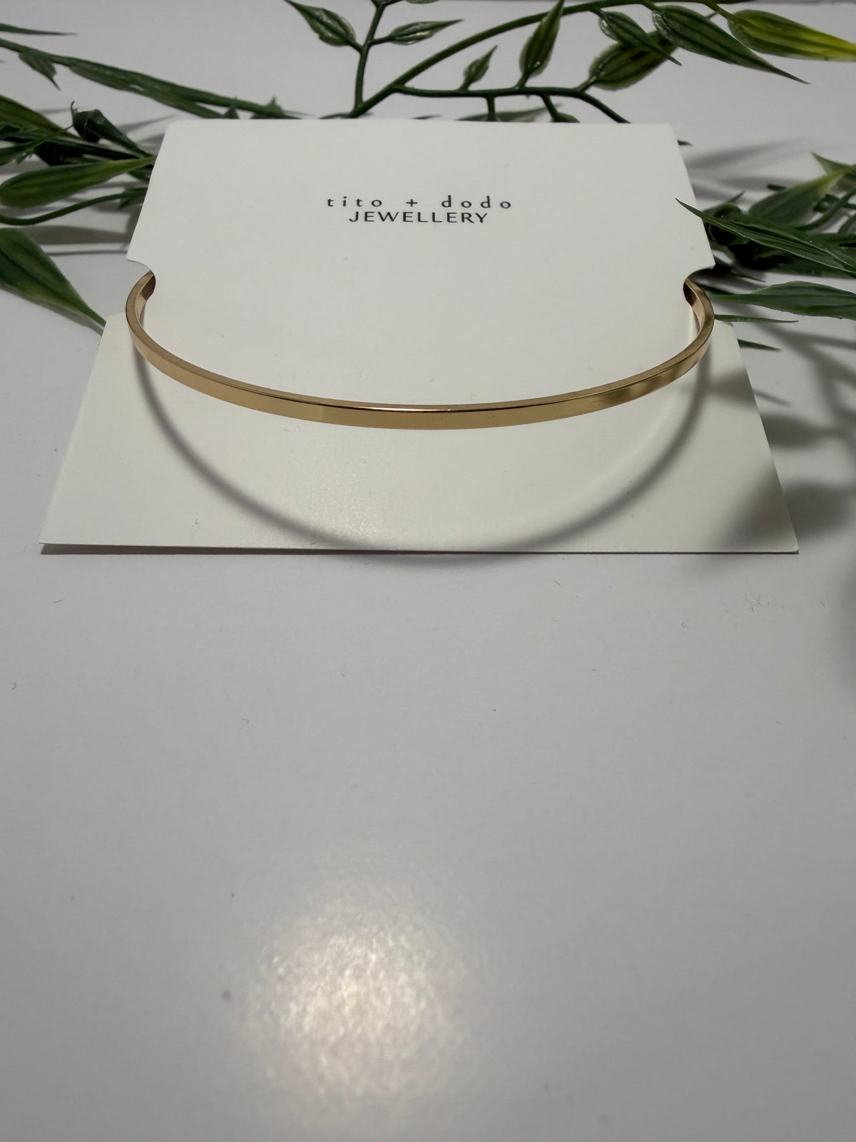 Gold Bangle Bracelet