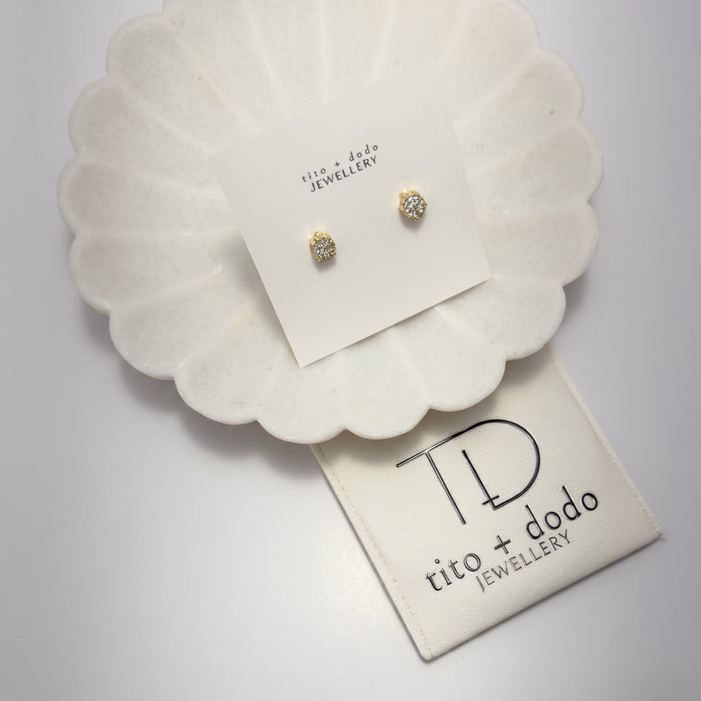 Sparkly Stud Earrings